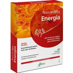 Aboca Natura Mix Advanced Energia 10 Flaconcini - Integratore Energizzante