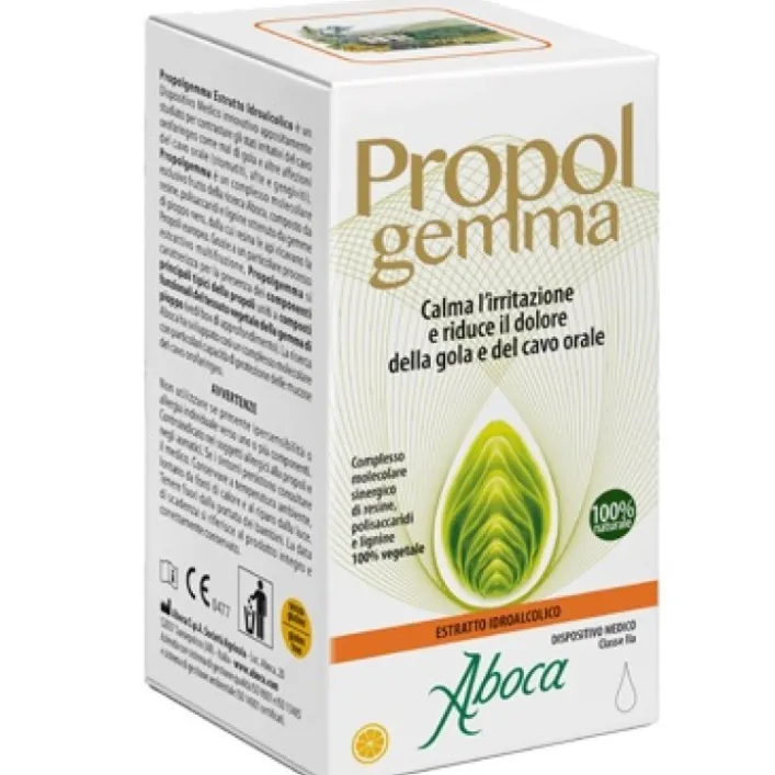 Aboca Propolgemma Estratto Idroalcolico Contro Gola Irritata 30 ml