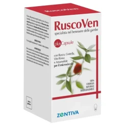 Aboca Ruscoven PLUS 50 Opercoli - Integratore Gambe Pesanti