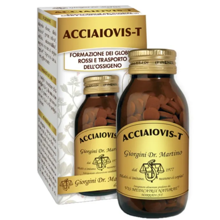 Acciaiovis-T 60 Pastiglie Dr. Giorgini - Integratore Gravidanza