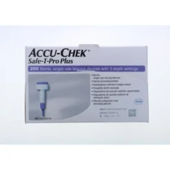 Accu-Chek Safe-T-Pro Plus Pungidito 200 Pezzi