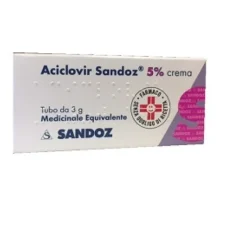 Aciclovir Sandoz 5% Crema Antivirale 3 grammi