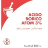 Acido Borico Afom 3% Soluzione Cutanea 500 ml