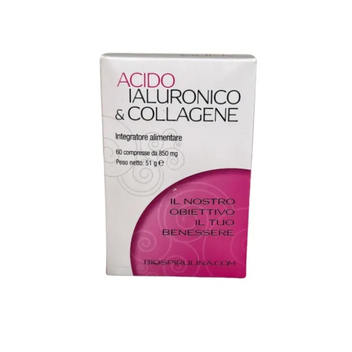 Acido Ialuronico & Collagene 60 compresse - Integratore Alimentare