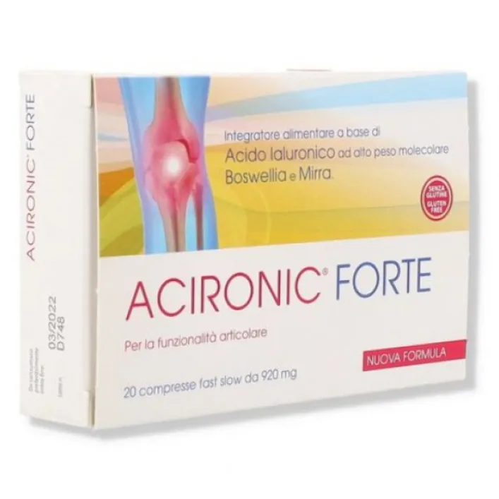 Acironic Forte 20 Compresse - Integratore Alimentare