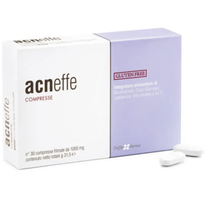 Acneffe 30 Compresse - Integratore Anti Acne