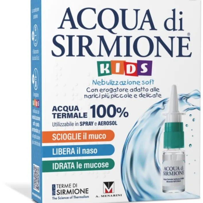 Acqua di Sirmione Kids Gocce Nasali Spray 6 flaconcini
