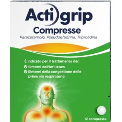 Actigrip Paracetamolo 12 Compresse