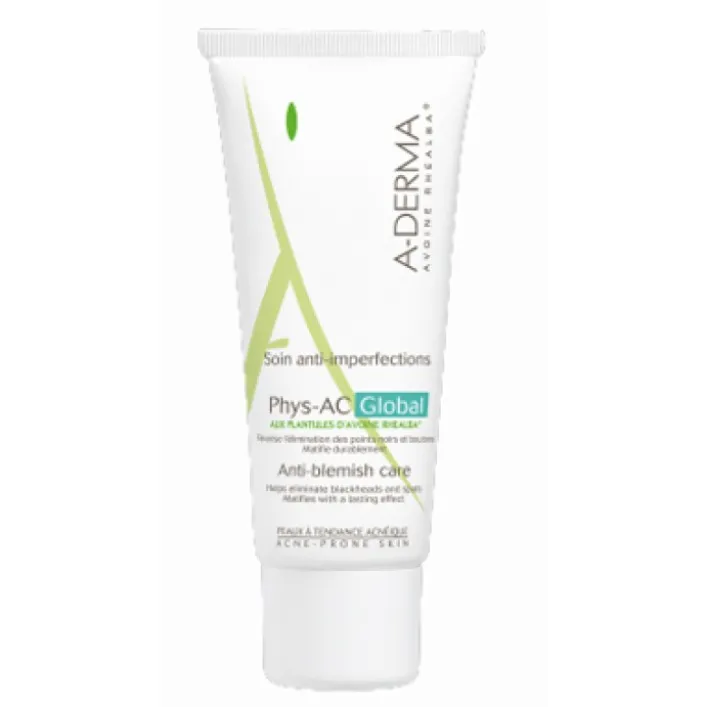 A-Derma Phys-Ac Global Trattamento Imperfezioni Severe 40 ml