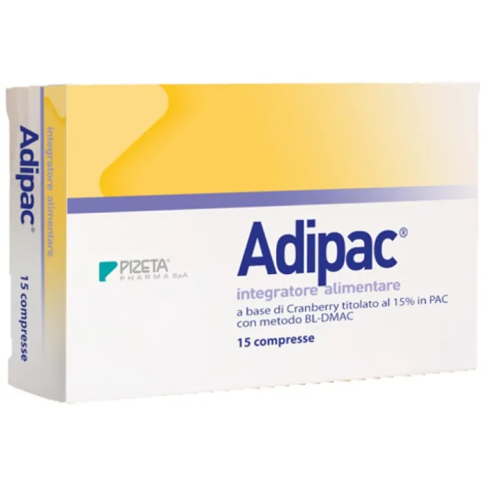 Adipac 15 Compresse - Integratore Drenante