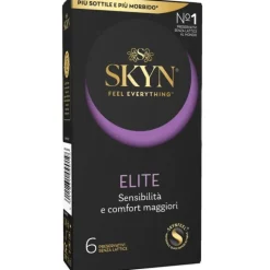 Akuel Skyn Elite Profilattici Super Sottili e Super Morbidi 6 pezzi