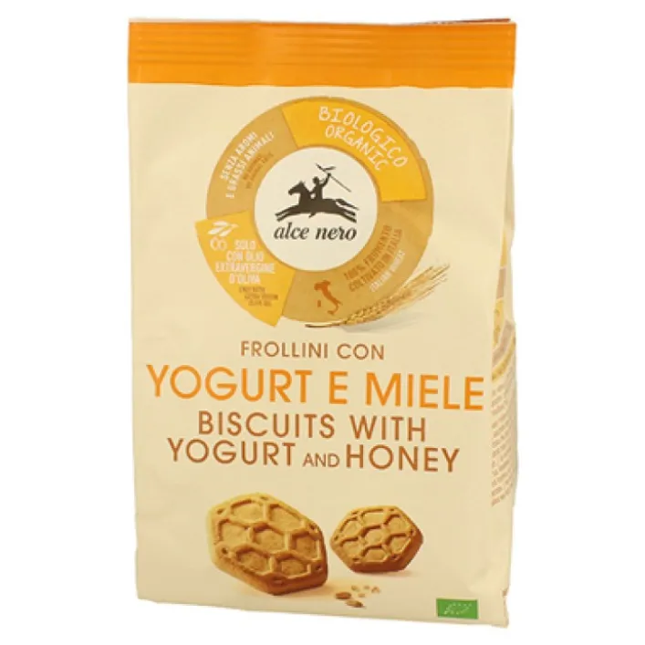 Alce Nero Frollini Yogurt e Miele Bio 250 grammi