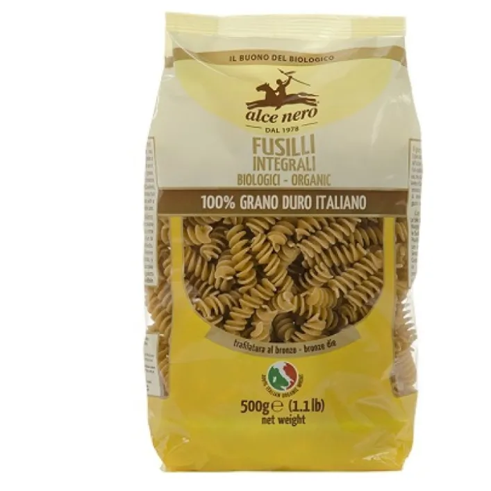 Alce Nero Fusilli Integrali Biologici 500 grammi