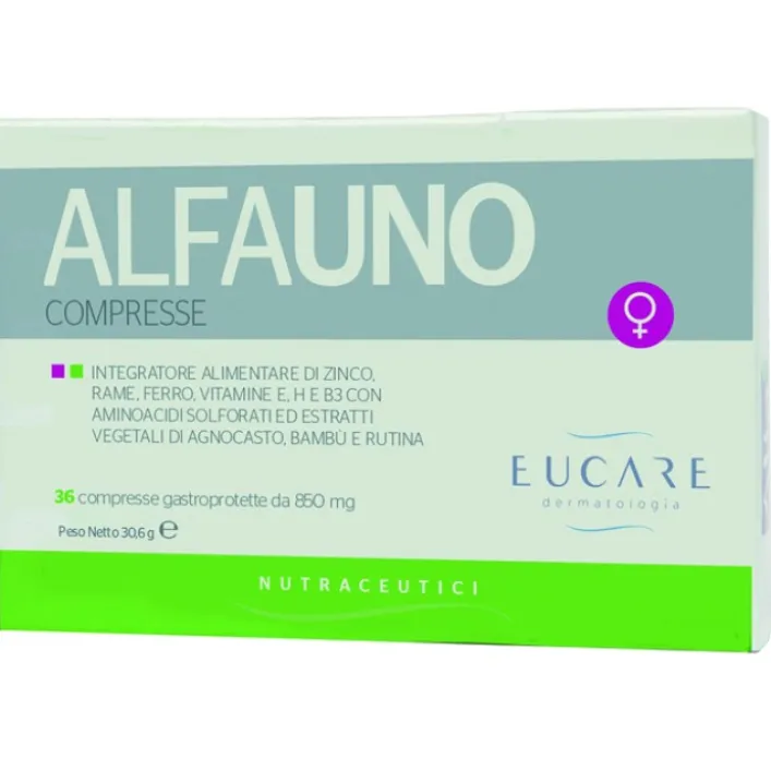 Alfauno 36 Compresse - Integratore Capelli e Unghie