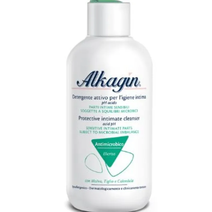 Alkagin Detergente Intimo Antimicrobico con pH Acido 250 ml