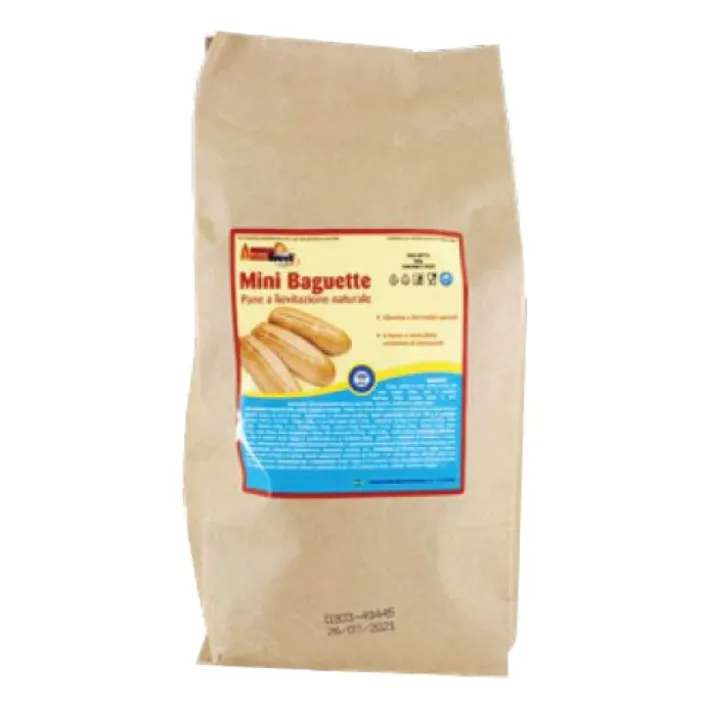 Amino' Happy D Mini Baguette 4 x 75 grammi