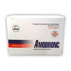 Amobronc Soluzone da Nebulizzare 15 mg/2 ml 10 Fiale