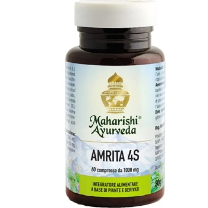 Amrita 4S 60 grammi - Integratore Antiossidante Senza Zucchero