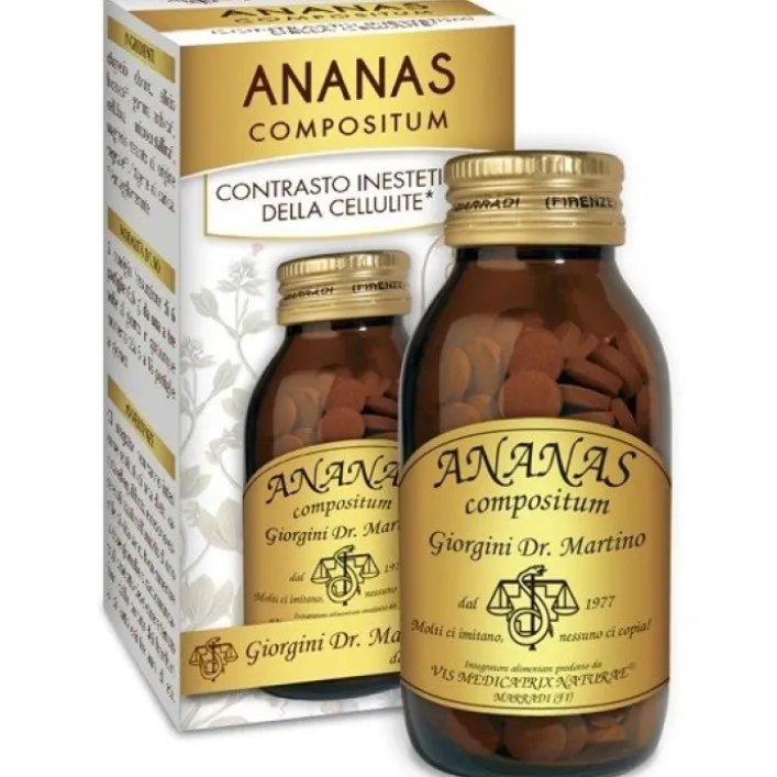 Ananas Compositum 180 Pastiglie Dr. Giorgini - Integratore Drenante