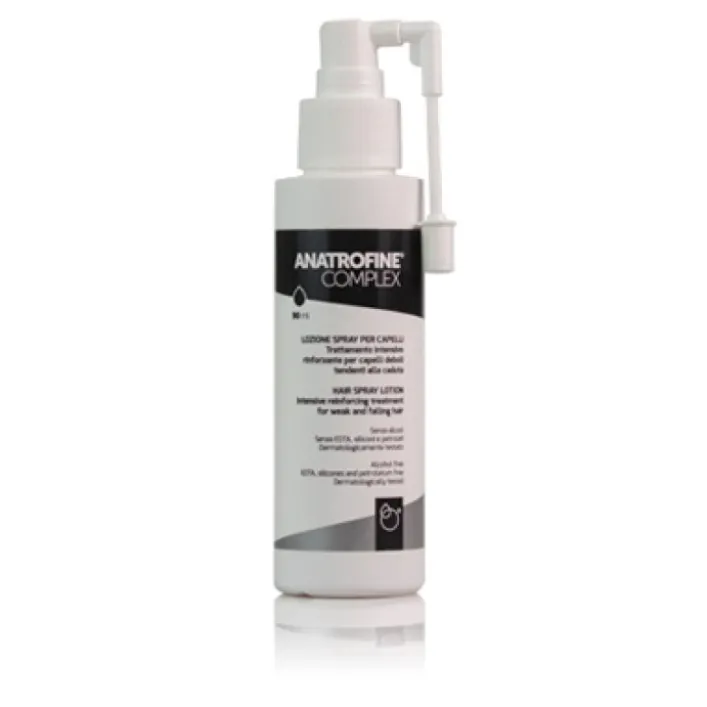 Anatrofine Complex Lozione Spray Anticaduta Capelli Fragili 90 ml