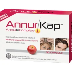 AnnurKap 30 Capsule - Integratore Caduta dei Capelli