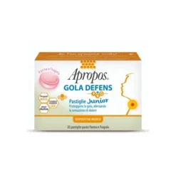Apropos Gola Defens Junior Panna Fragola 20 pastiglie