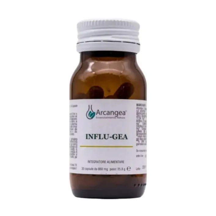 Arcangea Influ Gea 30 capsule - Integratore Benessere Vie Respiratorie