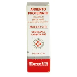 Argento Proteinato Viti 1% Adulti Decongestionante Gocce 10 ml