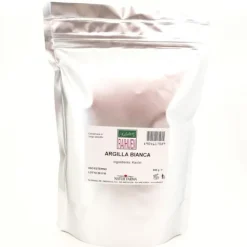 Argilla Bianca Superventilata in Polvere 500 grammi