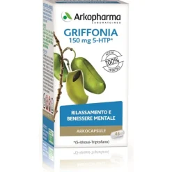ArkoCapsule Griffonia 45 Capsule - Integratore Rilassamento e Benessere Mentale