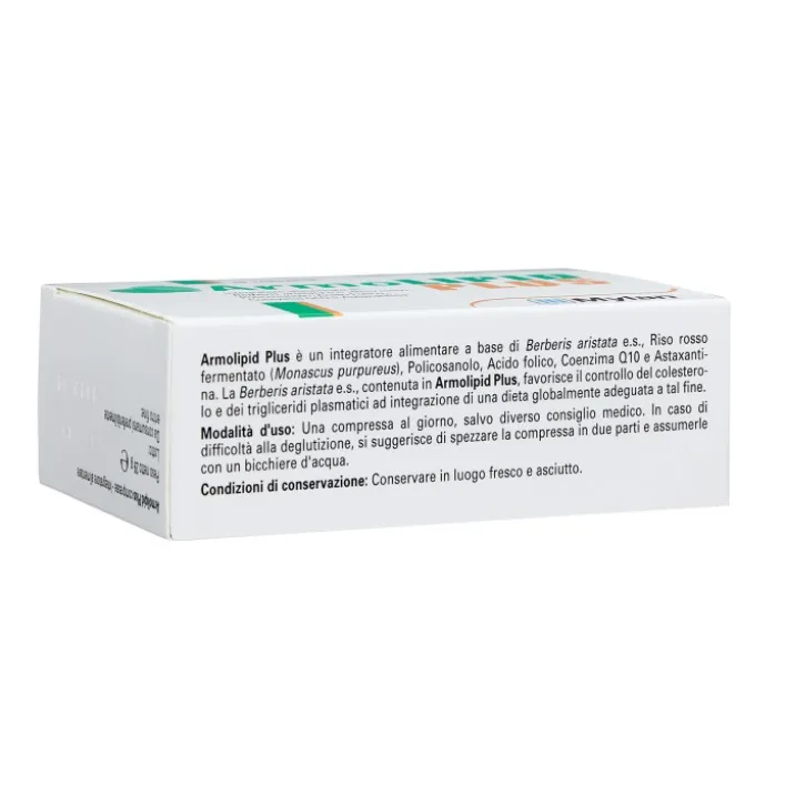 Armolipid Plus 30 Compresse - Integratore Colesterolo e Trigliceridi