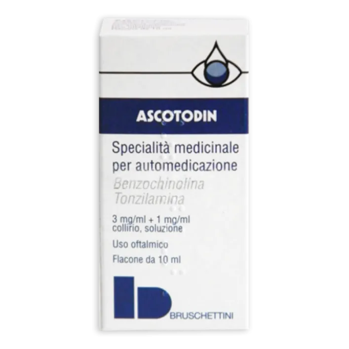 Ascotodin Collirio N-Metilbenzochinolina Metilsolfato 10 ml