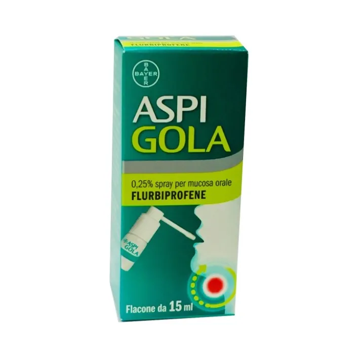 Aspi Gola Spray 0,25% Flurbiprofene 15 ml