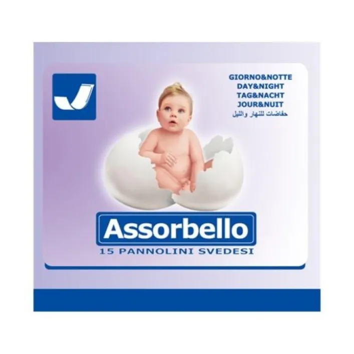 Assorbello Pannolini Svedesi Giorno & Notte 15 pezzi
