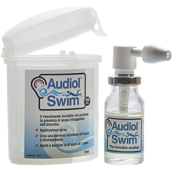 Audiolswin Soluzione Rivestimento Canale Uditivo Spray 10 ml