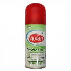 Autan Tropical Spray Secco Antizanzare Tropicali 100 ml
