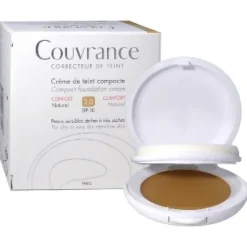Avene Couvrance Crema Compatta Comfort Colore Naturale 10 grammi