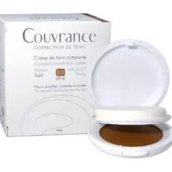 Avene Couvrance Crema Compatta Effetto Vellutato Colore Sole 10 grammi