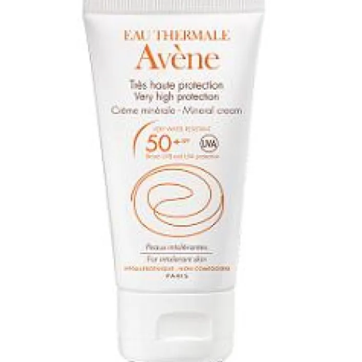Avene Solare Crema Schermo Minerale SPF 50+ Protezione Viso 50 ml