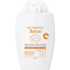 Avene Solare Fluido Minerale SPF 50+ Protezione Viso 40 ml