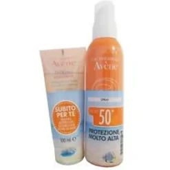 Avene Solare Spray Corpo SPF 50+ 200 ml + Trixera Detergente 75 ml