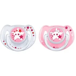 Avent Succhietto Notte per Bambina 6-18 Mesi 2 Pezzi