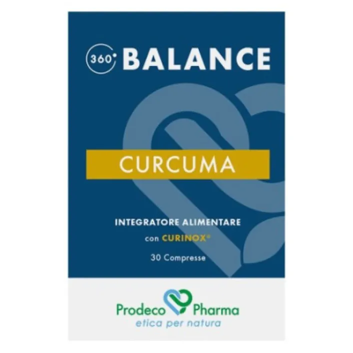 360 Balance Curcuma 30 compresse - Integratore Alimentare