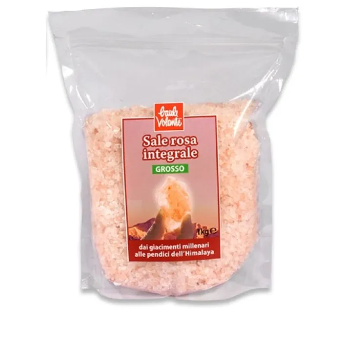 Baule Volante Sale Rosa Himalaya Grosso Biologico 1 Kg