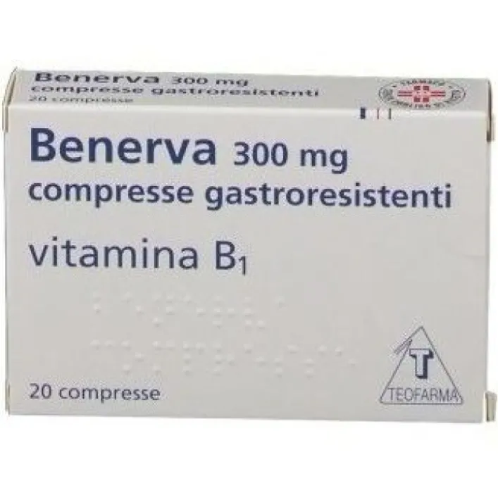Benerva 300 mg 20 Compresse