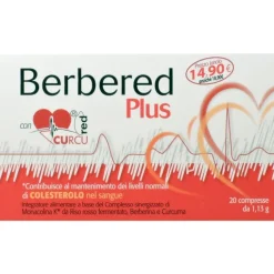 Berbered Plus 20 Compresse - Integratore per il Colesterolo