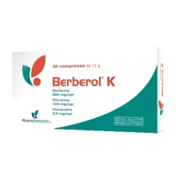 Berberol K 30 Compresse - Integratore per il Colesterolo