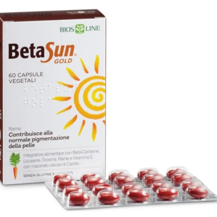 Beta Sun Gold 60 Capsule - Integratore Alimentare
