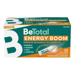 Be-Total Energy Boom 20 stick - Integratore Tonico Energetico