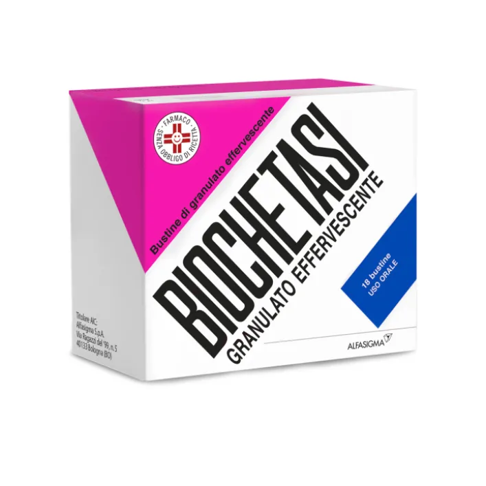 Biochetasi Granulato Effervescente Antiacido 18 Bustine